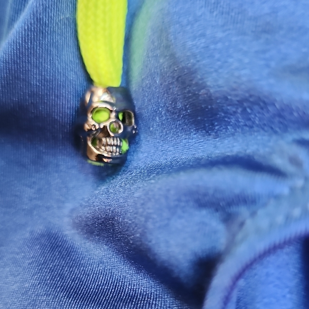 Men's Blue & Neon Green Swim Briefs - Picture 2 of 4